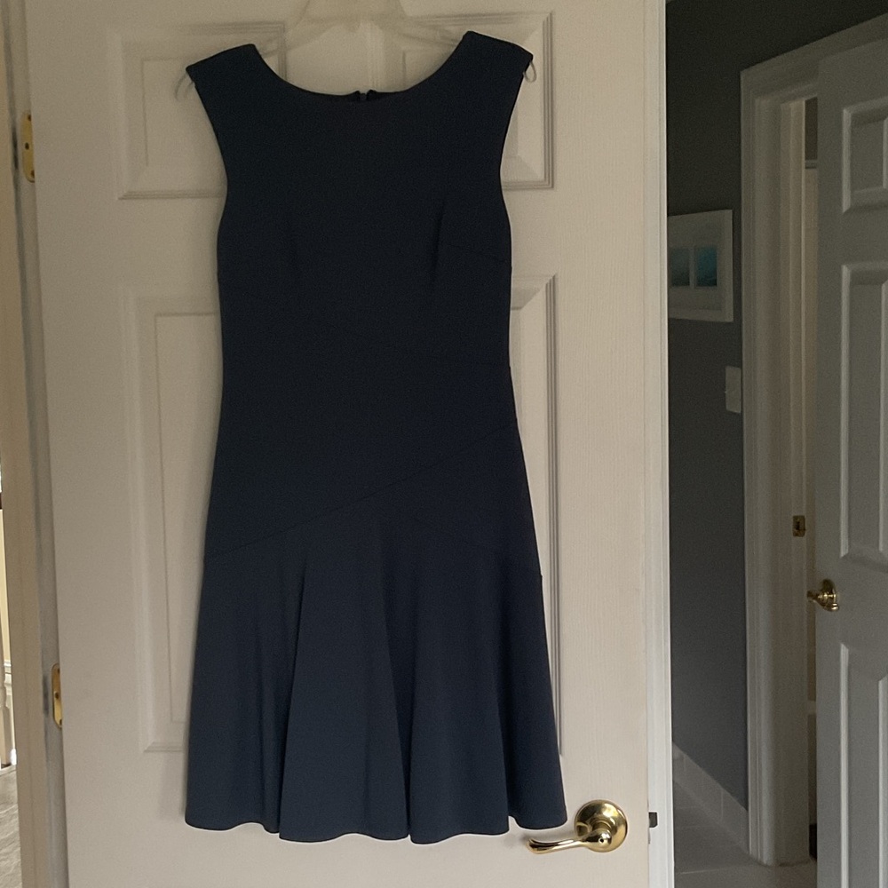Sleeveless Blue Dress
